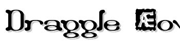 Draggle-over-Kerned-brk font